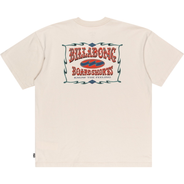 2025 Billabong Hombres Camiseta Double Spread OG 24A353518 - Chino
